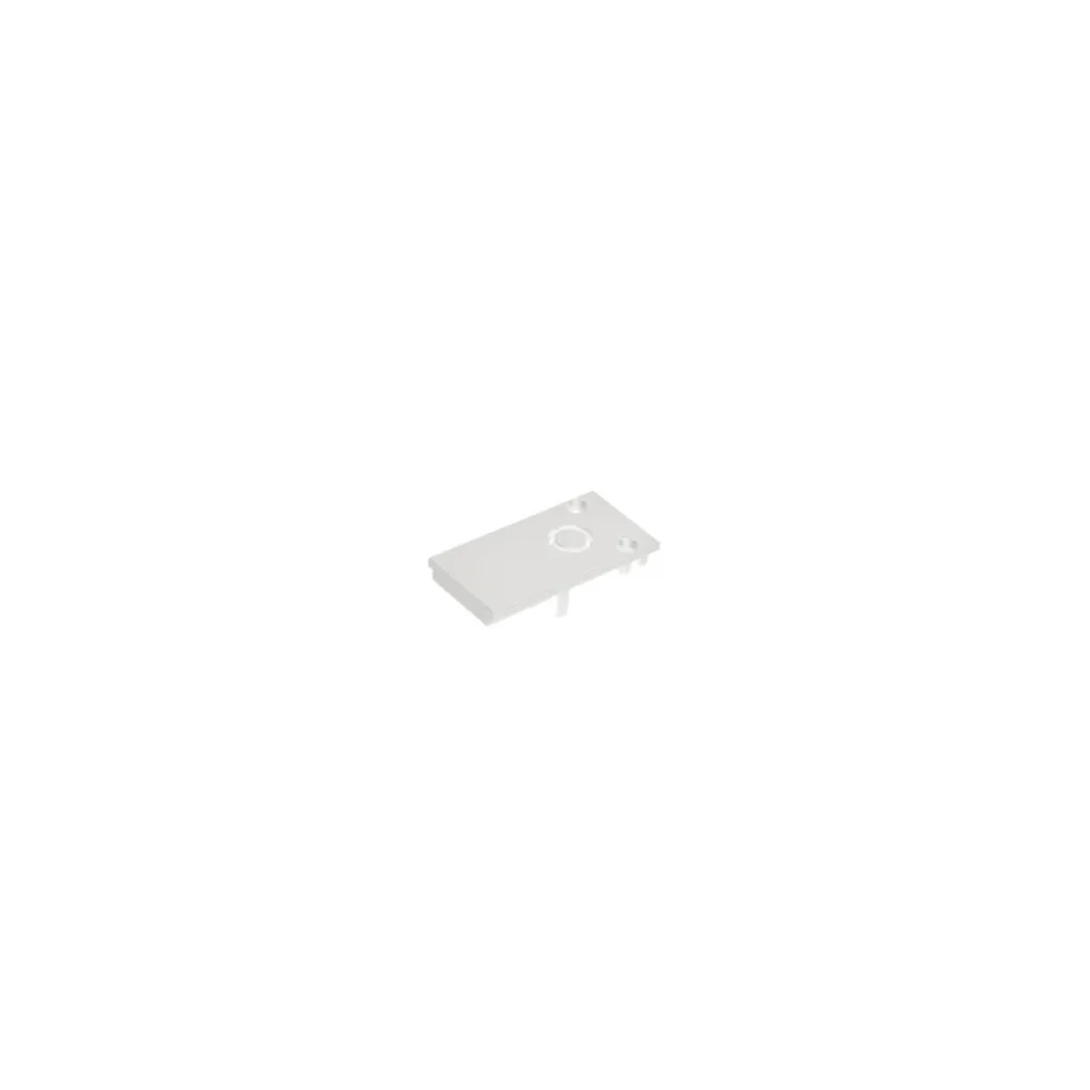 Afsluitdop met Gat voor Magnetische Rail ZAMBELIS DESIGN Wit 2098-W
