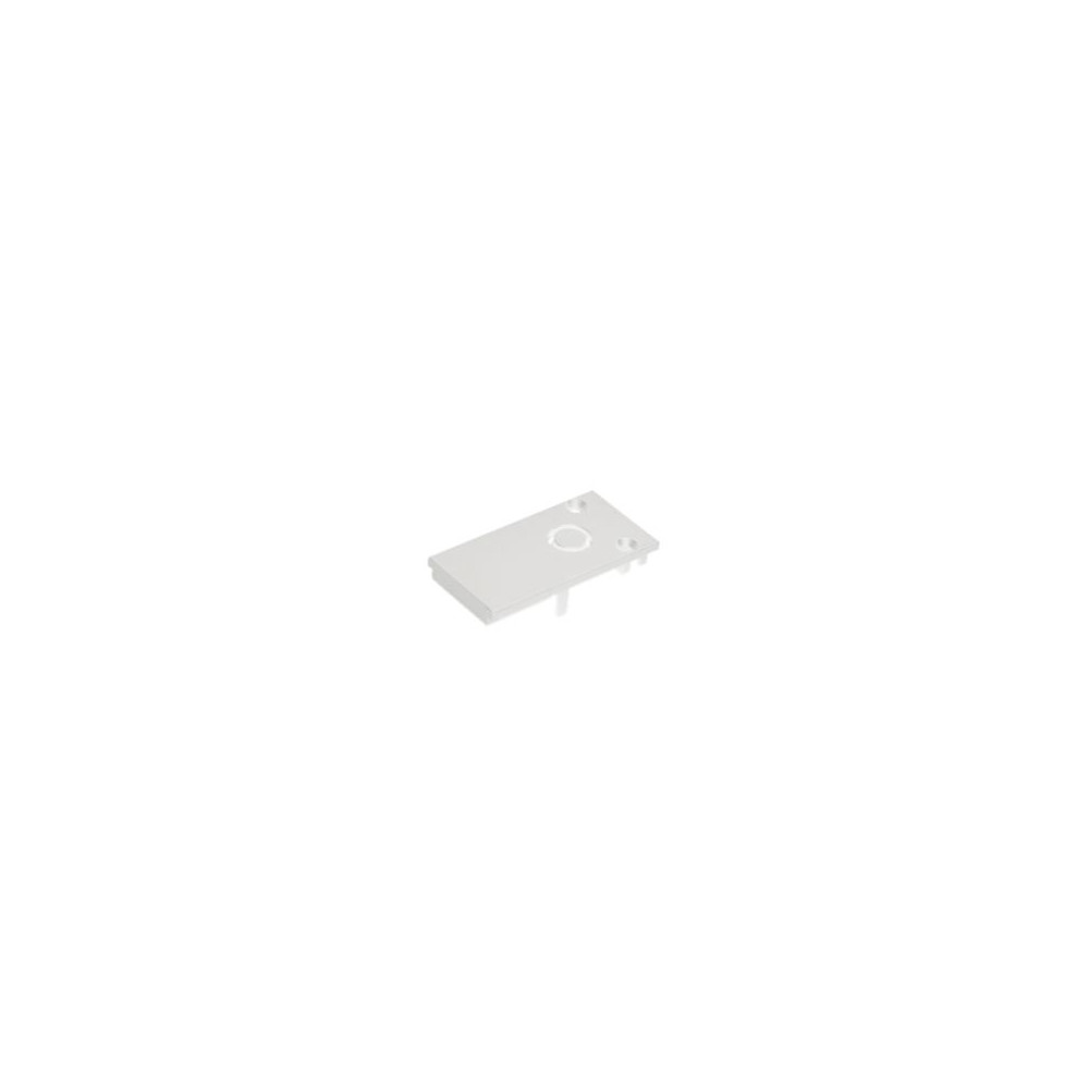 Embout de fermeture avec Trou pour Rail Magnétique ZAMBELIS DESIGN Blanc 2098-W