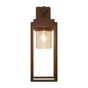 Buitenwandlamp ZAMBELIS E27 IP65 DESIGN Bruin Zonder Lichtbron E343