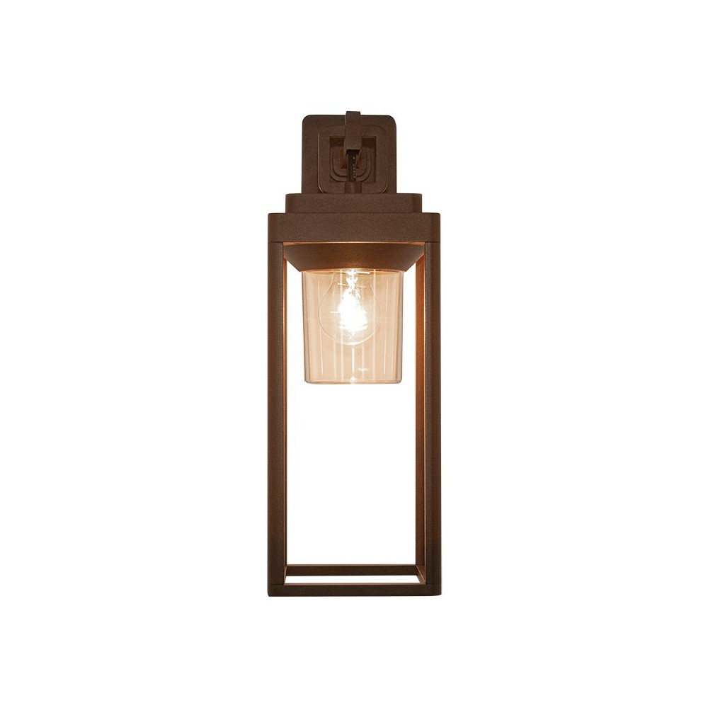 Outdoor Wall Light ZAMBELIS E27 IP65 DESIGN Brown Without Source E343