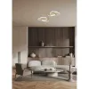 Plafonnier ZAMBELIS 36W Dimmable DESIGN Doré et Blanc Mat 23093
