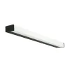 Bathroom Wall Light ZAMBELIS 16W IP44 DESIGN Matt Black 180041-B