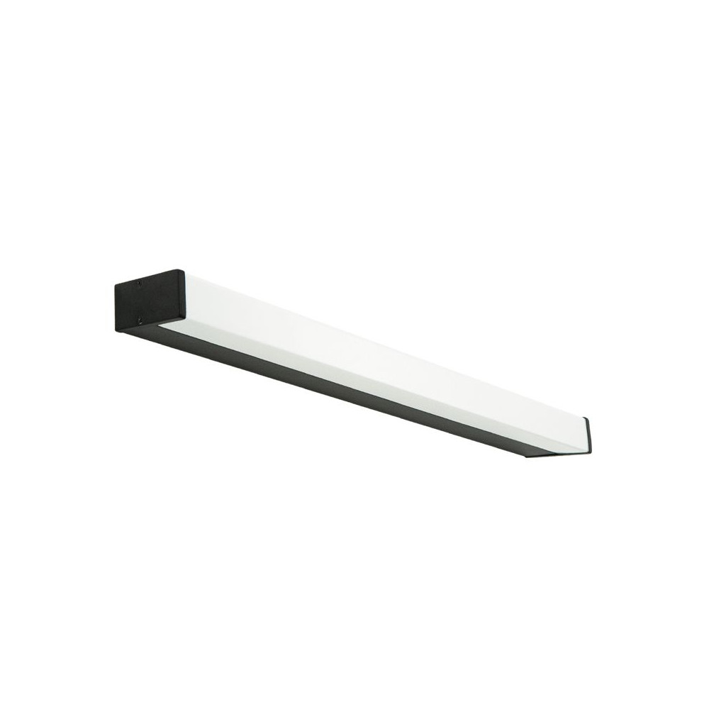 Bathroom Wall Light ZAMBELIS 16W IP44 DESIGN Matt Black 180041-B