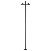 Buitenstaande Lamp ZAMBELIS H2500 17W IP65 DESIGN Zandgestraald Zwart E405 FS