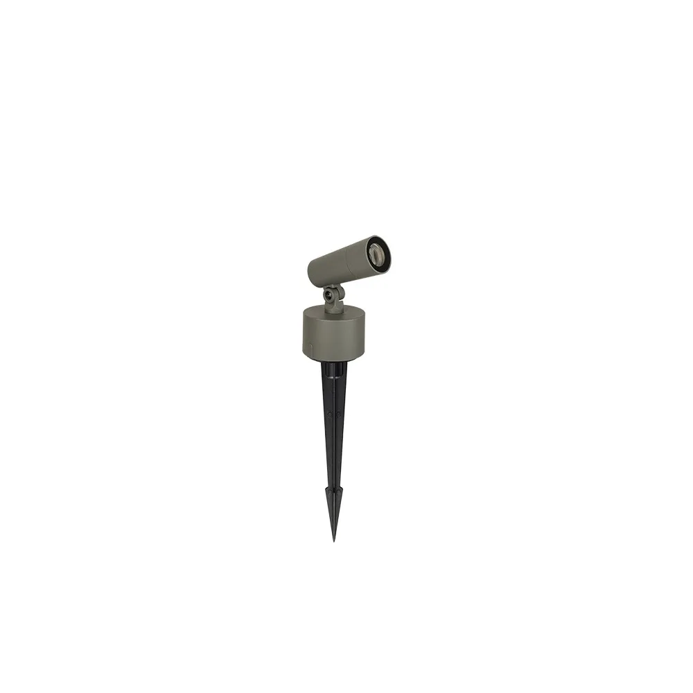 Erdspießstrahler ZAMBELIS 24V 10W IP65 DESIGN Graphit Ohne Treiber E468 FS