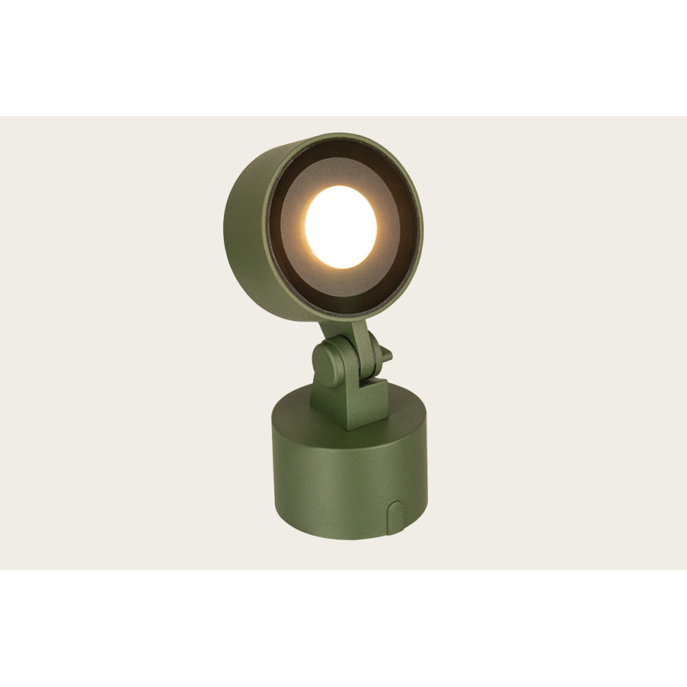 Projecteur sur Piquet ZAMBELIS 10W IP65 DESIGN Vert E472