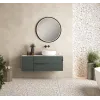 Spiegel ZAMBELIS Touch D600 15W CCT Dimmbar IP44 DESIGN Matt Schwarz 25388 FS