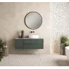 Spiegel ZAMBELIS Touch D600 15W CCT Dimmbar IP44 DESIGN Matt Schwarz 25388 FS