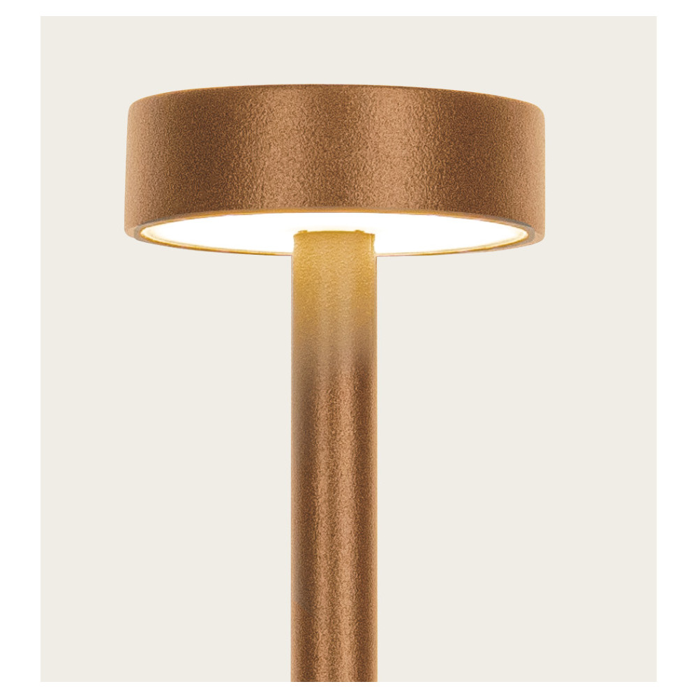 Grondspotlicht ZAMBELIS H300 24V 1,5W IP65 DESIGN Bruin Zonder Driver E465 FS