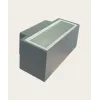 Applique Extérieure ZAMBELIS Direct/Indirect E27 IP44 DESIGN Graphite Sans Source E146