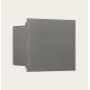 Applique Extérieure ZAMBELIS Direct/Indirect E27 IP44 DESIGN Graphite Sans Source E146