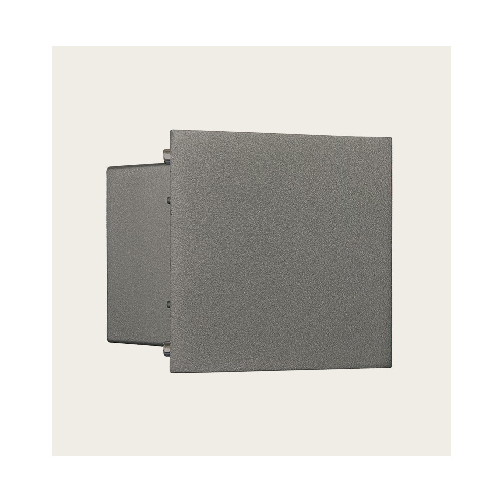 Outdoor Wall Light ZAMBELIS Direct/Indirect E27 IP44 DESIGN Graphite Without Light Source E146