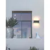 Außenwandleuchte ZAMBELIS Direkt/Indirekt E27 IP44 DESIGN Graphit Ohne Leuchtmittel E146
