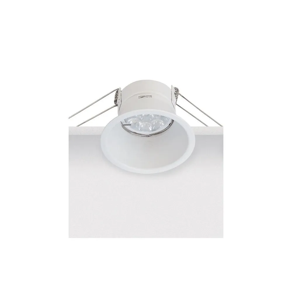 Spot-Einbauleuchte ZAMBELIS D75 GU10 DESIGN Weiß Ohne Leuchtmittel S008