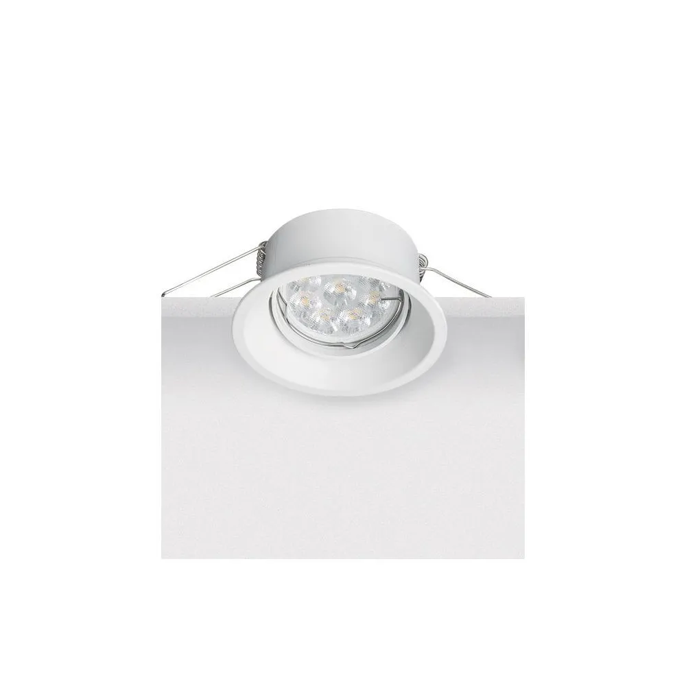 Coupelle Spot ZAMBELIS D75 GU10 DESIGN Blanc Sans Source S012
