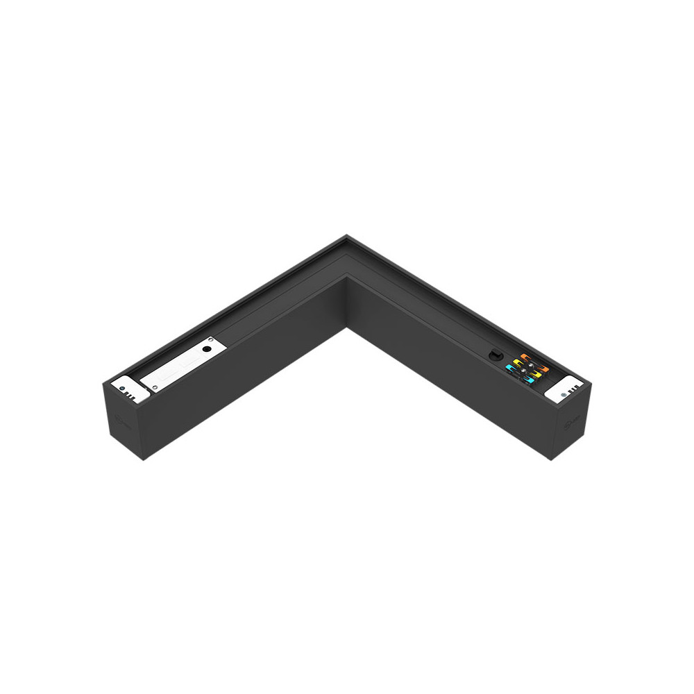15W L-connector voor LineLED CLAREO ADVANCE 3 Zwart