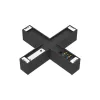 Connecteur en X 15W pour LineLED CLAREO ADVANCE 3 Noir