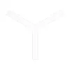 Y Connector 22W for LineLED CLAREO ADVANCE 3 White