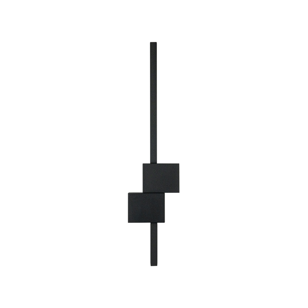 Applique Murale ZAMBELIS 20W Dimmable DESIGN Noir Sablé 25147