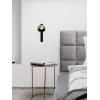 Wall Light ZAMBELIS 13W Dimmable DESIGN Sandblasted Black and Brushed Champagne 25340 FS