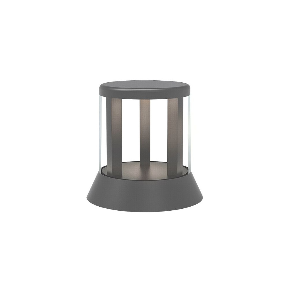 Außenpoller ZAMBELIS D150 8W IP65 15cm DESIGN Graphit E337