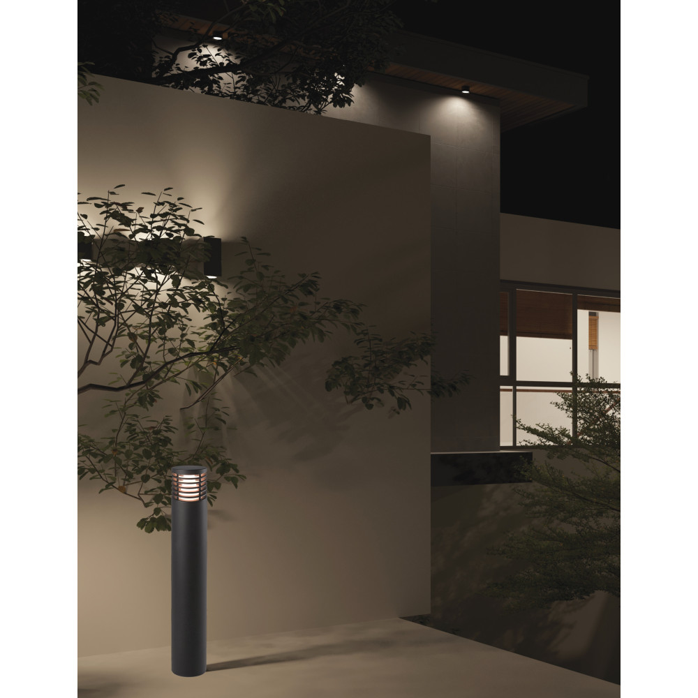 Buitenpaaltje ZAMBELIS D120 10W IP65 DESIGN Grafiet E345