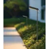 Adjustable Outdoor Bollard ZAMBELIS H600 24V 8W IP65 DESIGN Black Without Driver E407 FS
