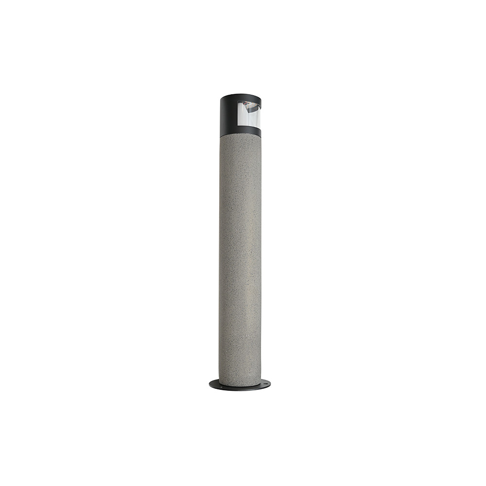 Buitenpaal ZAMBELIS H583 10W IP65 DESIGN Beton en Zwart E410