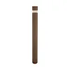ZAMBELIS Outdoor Bollard H600 8W IP65 DESIGN Dark Brown E423