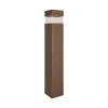Borne Extérieure ZAMBELIS H600 15W IP65 DESIGN Café Foncé E425 FS
