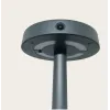 Borne Extérieure Solaire Détecteur ZAMBELIS H490 2W IP54 DESIGN Graphite E449