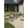 Borne Extérieure Solaire Détecteur ZAMBELIS H490 2W IP54 DESIGN Graphite E449