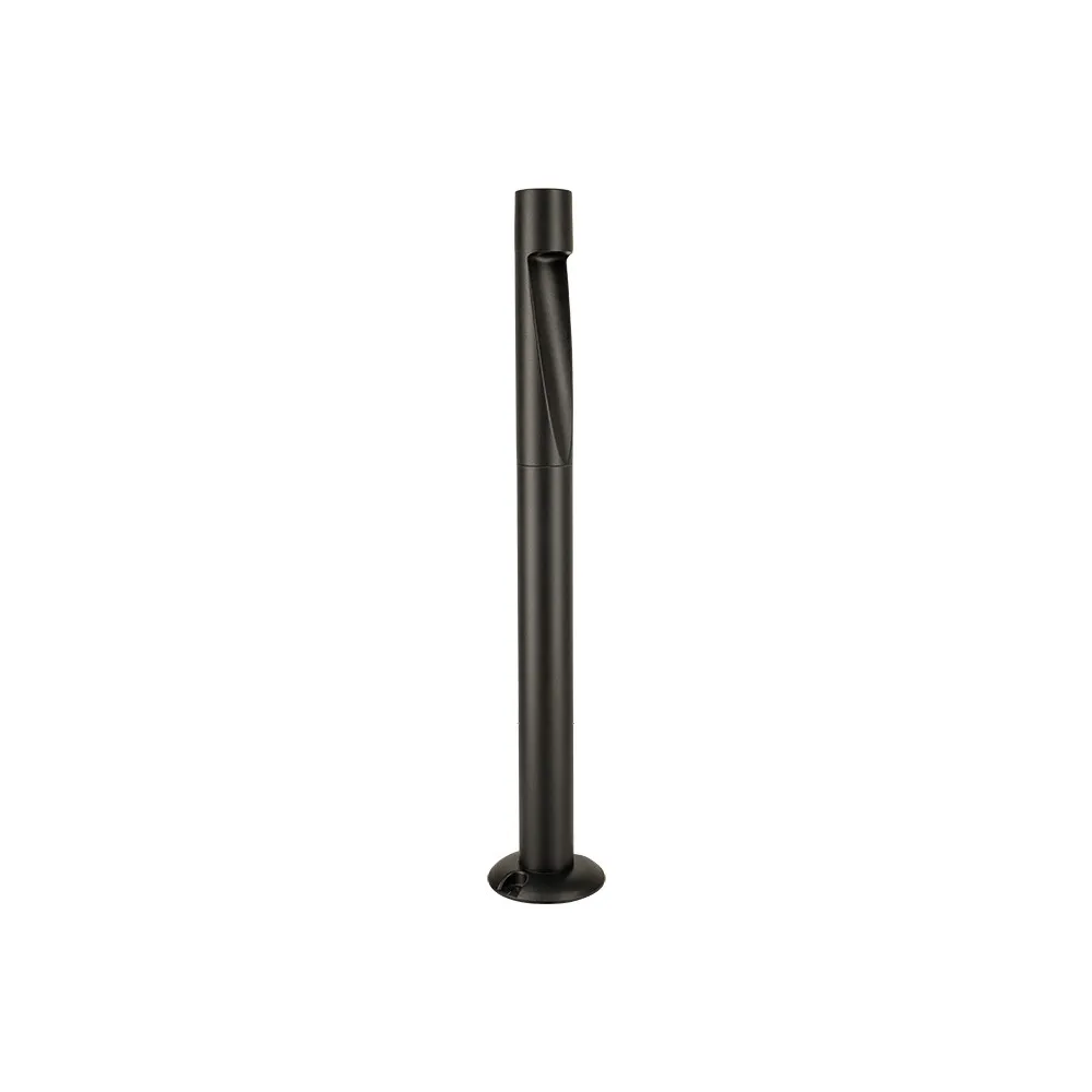 Borne Extérieure ZAMBELIS H600 6W IP65 DESIGN Noir Sablé E463