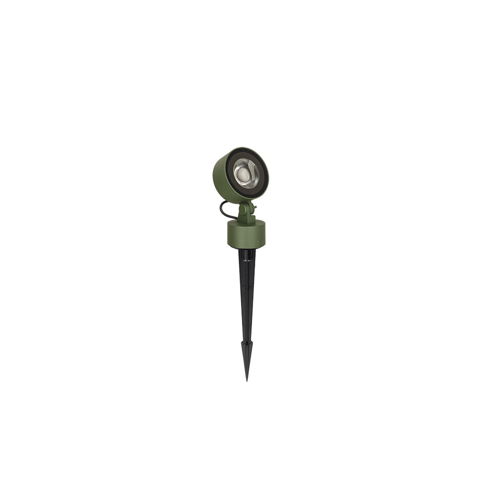 Projecteur sur Piquet ZAMBELIS 25W IP65 DESIGN Vert E473 FS