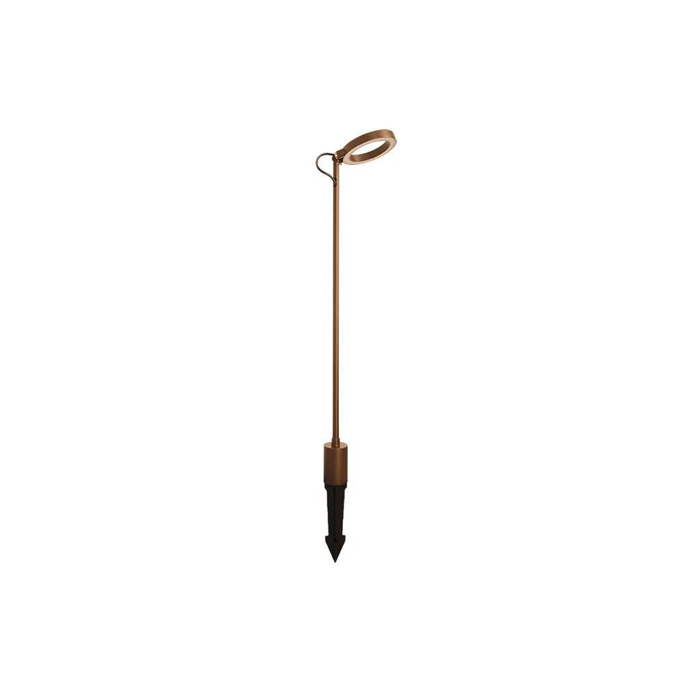 Erdspießstrahler ZAMBELIS H700 7W IP65 DESIGN Braun E494 FS
