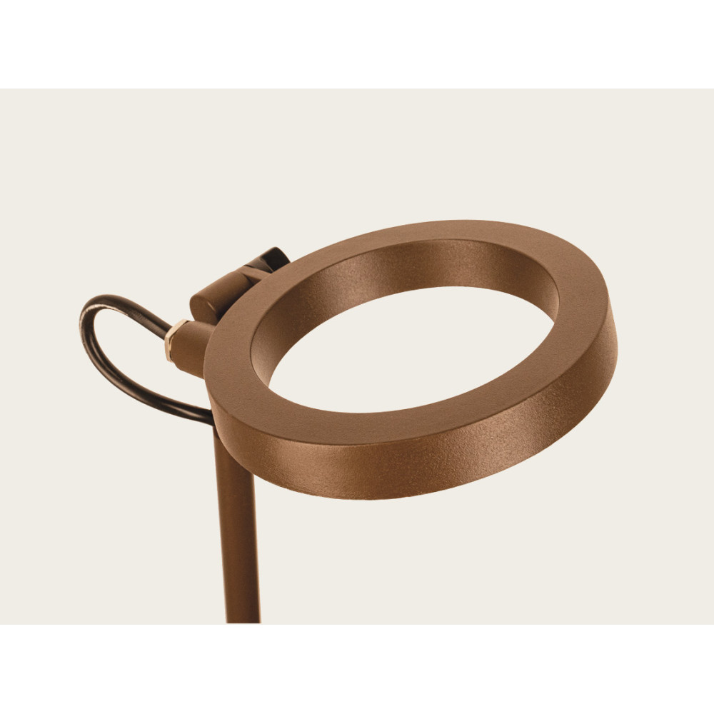 Erdspießstrahler ZAMBELIS H700 7W IP65 DESIGN Braun E494 FS