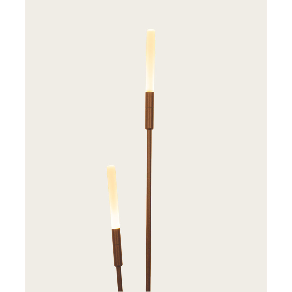 Erdspießstrahler ZAMBELIS H990 24V 1,5W IP65 DESIGN Braun Ohne Treiber E458 FS