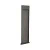 Borne Extérieure ZAMBELIS H750 6,5W IP65 DESIGN Graphite E447 FS