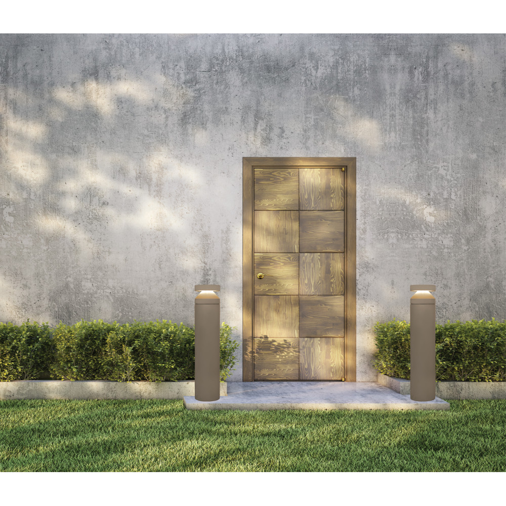 Outdoor Bollard ZAMBELIS H970 20W IP65 DESIGN Concrete E478