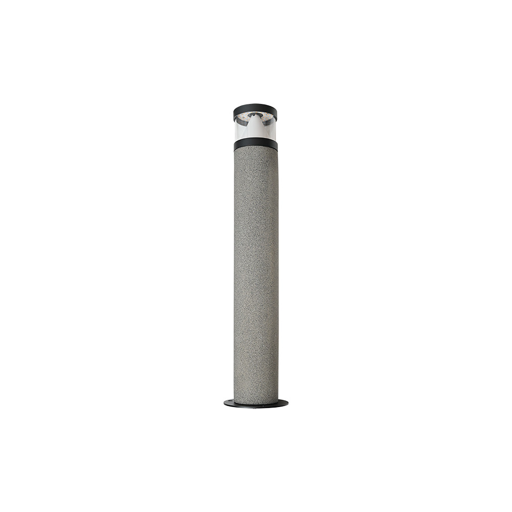 Buitenpaal ZAMBELIS H583 10W IP65 DESIGN Zwart en Beton E411