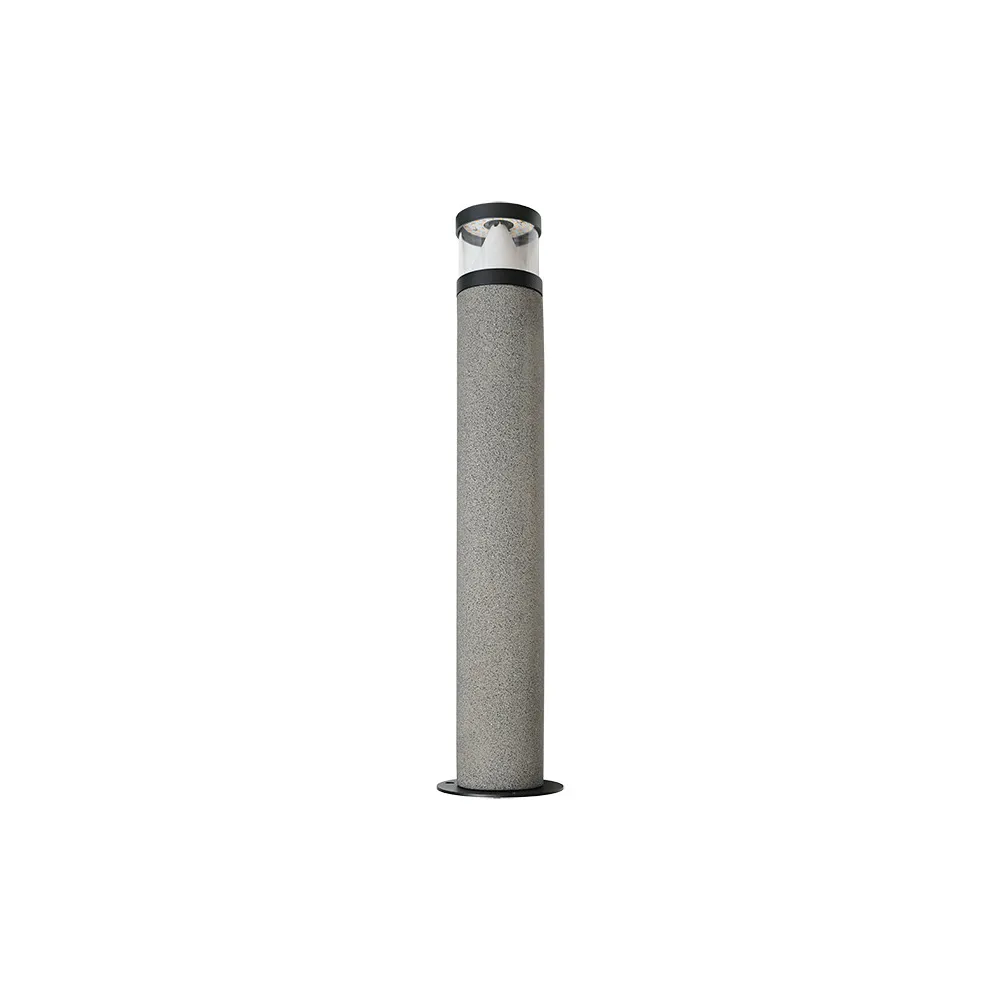 Buitenpaal ZAMBELIS H583 10W IP65 DESIGN Zwart en Beton E411
