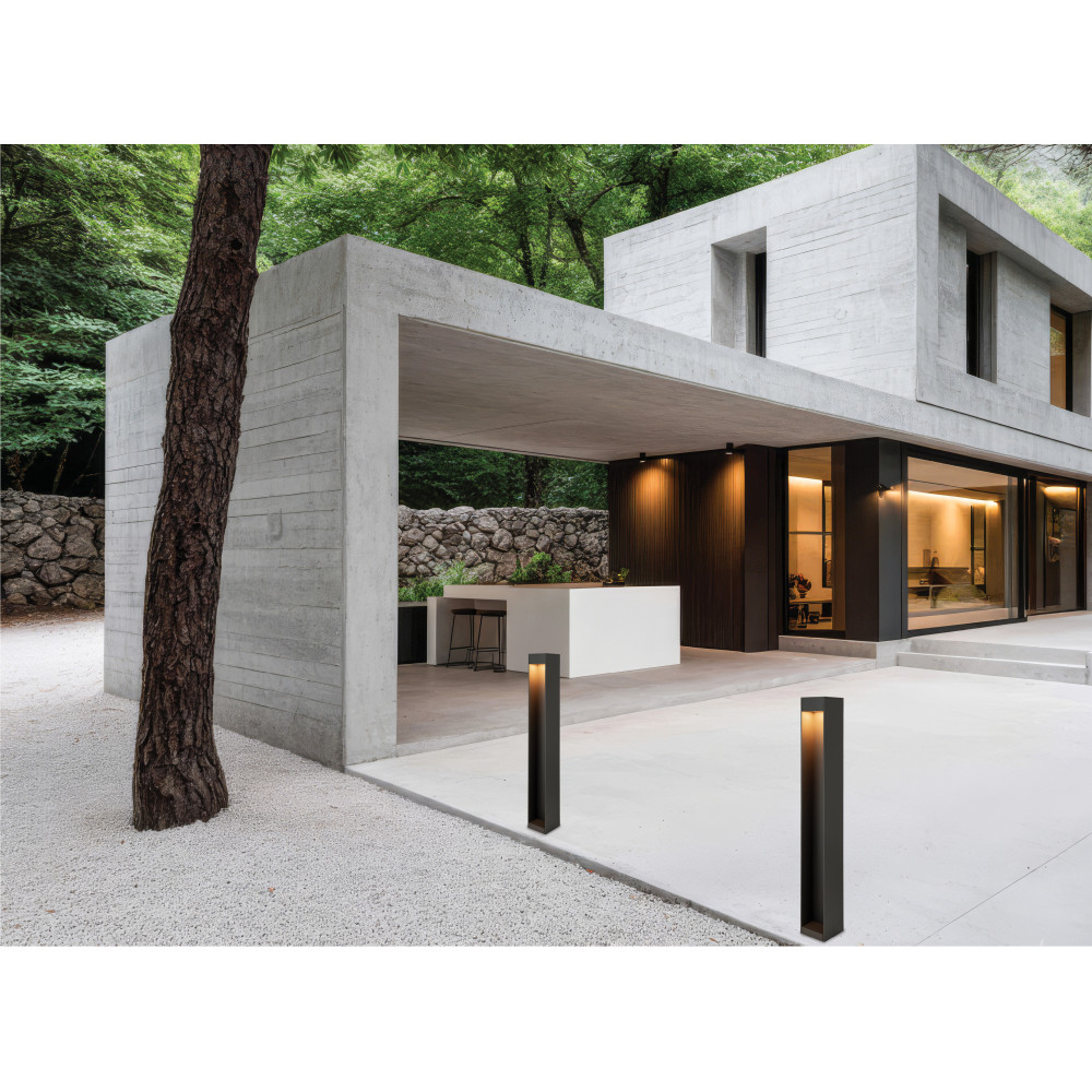 Buitenpaal ZAMBELIS H600 12W CCT IP65 DESIGN Grafiet E467 FS