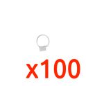 Lot de 100 Embases à collier 16 à 32 mm EUR'OHM 43311