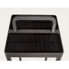 Solar Buitenpaal ZAMBELIS 3W IP54 Dimbaar DESIGN Grafiet E302
