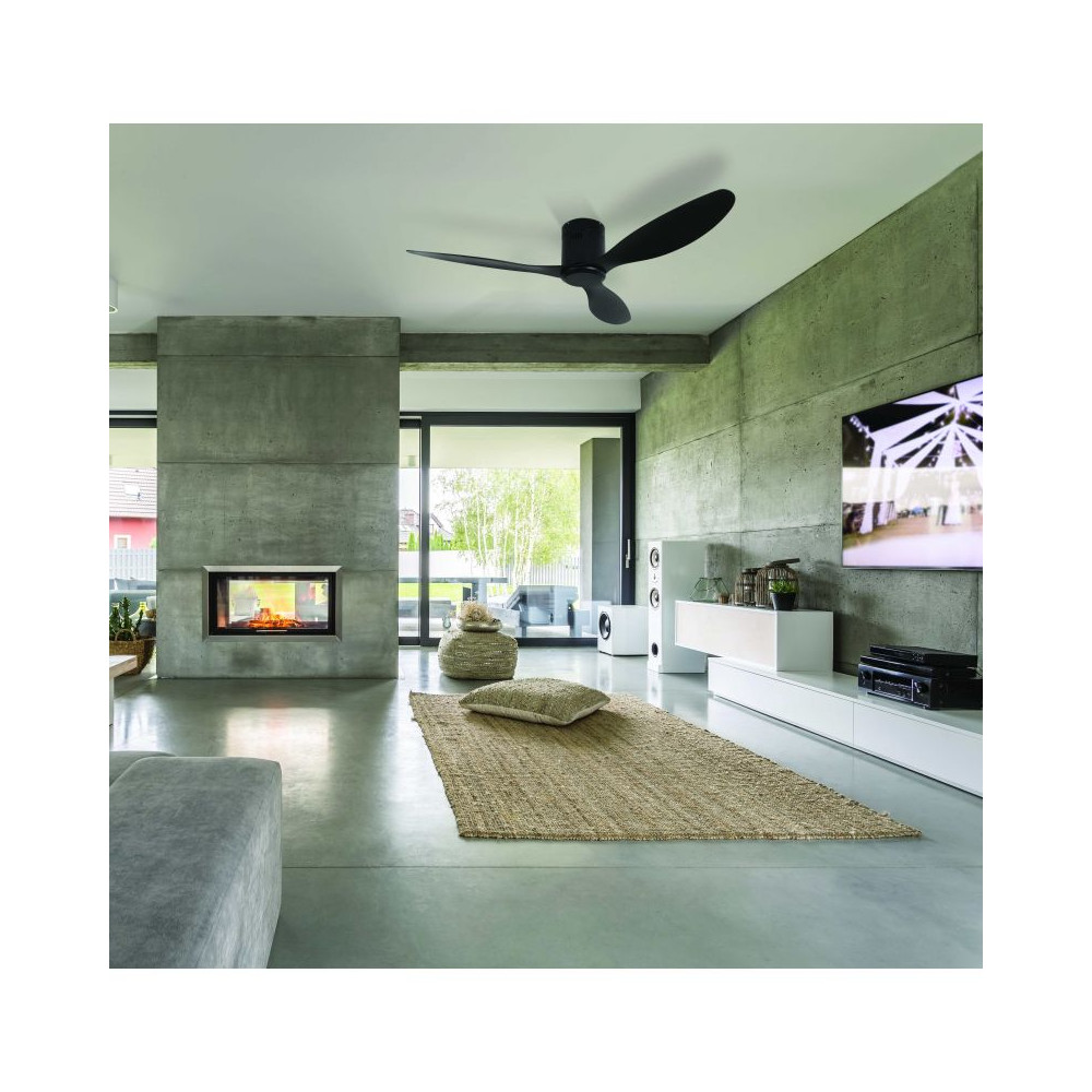 Fan ZAMBELIS D1370 DESIGN Matte Black 20257