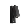 Applique Orientable ZAMBELIS 3W DESIGN Noir Mat H35
