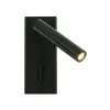 Applique ZAMBELIS 3W DESIGN Noir Mat H80