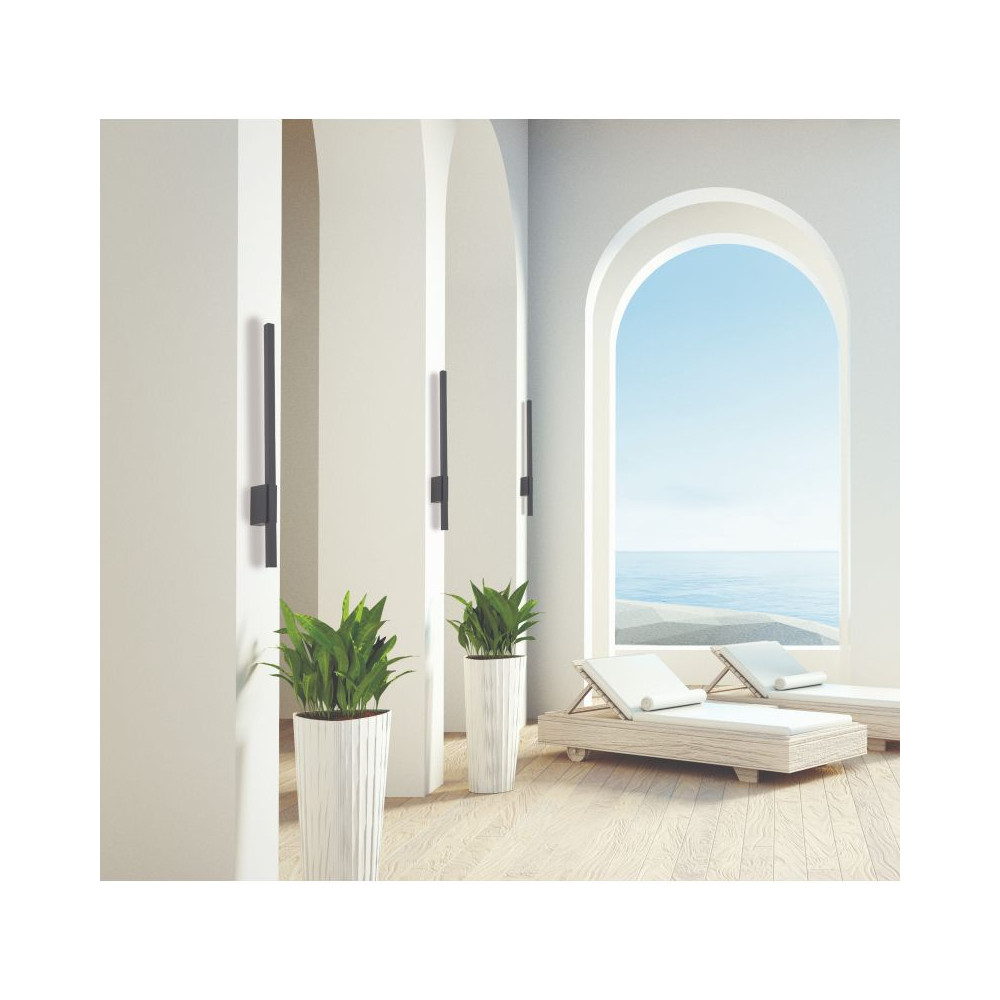 Outdoor Wall Light ZAMBELIS 12W IP65 DESIGN Graphite E287