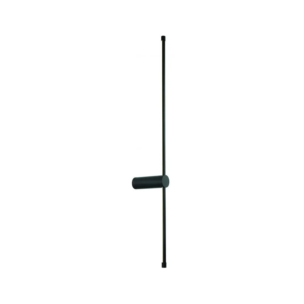 Wandleuchte ZAMBELIS D16 20W DESIGN Matt Schwarz 20116