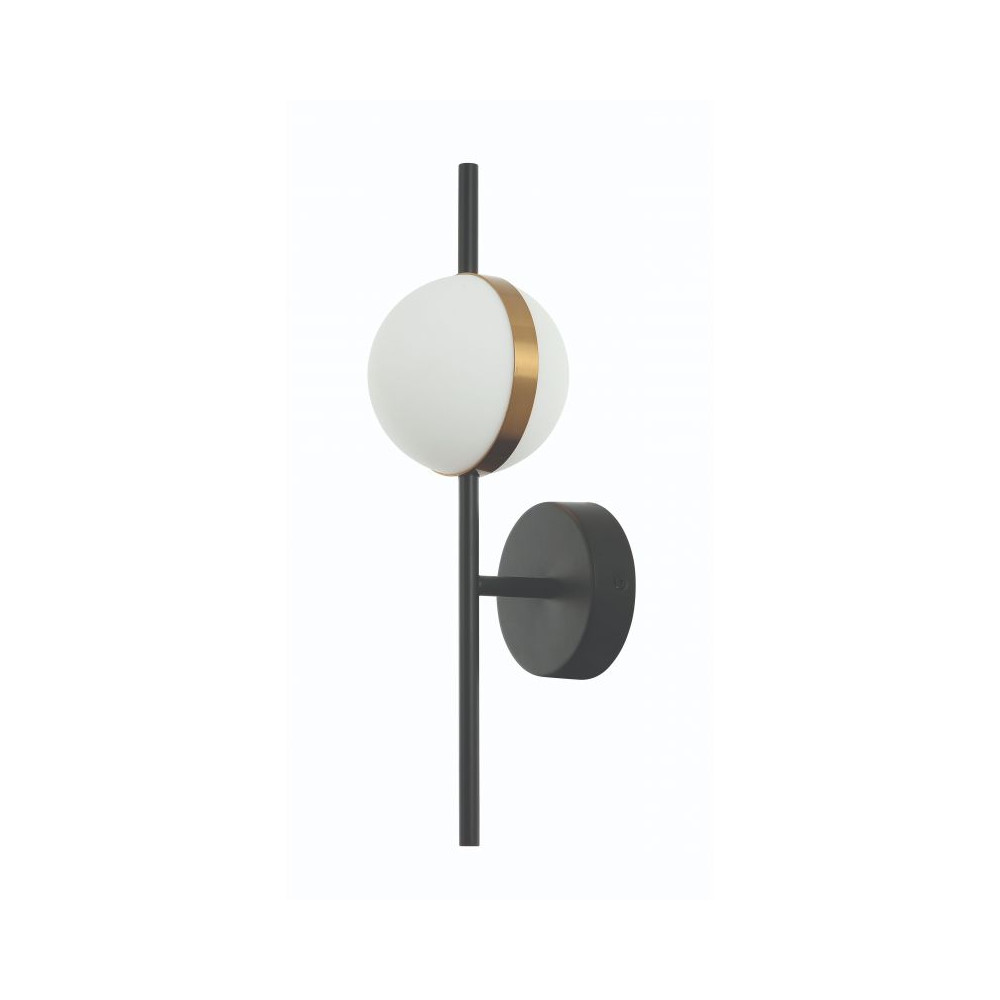 Wandleuchte ZAMBELIS D125 8W DESIGN Schwarz Matt 2003